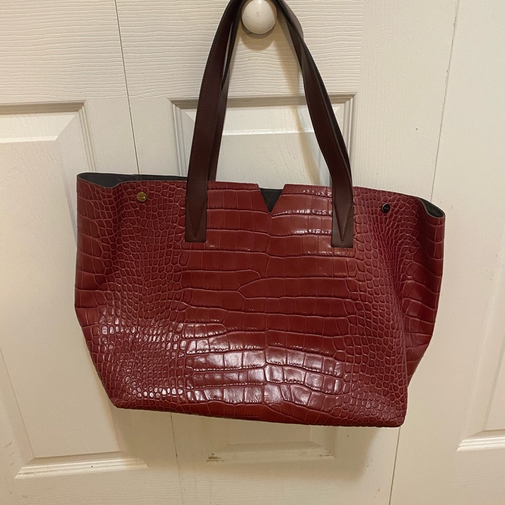 Authentic Red Leather Vince Camuto Bag